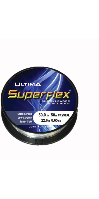 SUPERFLEX SHOCK LEADER 50M YELLOW