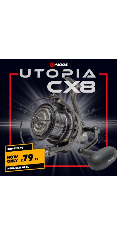 AKIOS UTOPIA FIXED SPOOL REEL