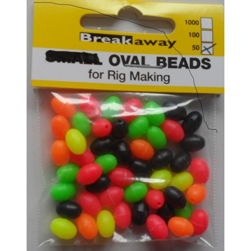 Oval beads for attractors