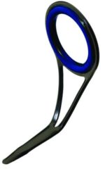 Double Black Chrome Plating With PVD Blue TiO Coated Zirconium Ring