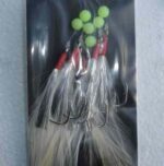 White Cod Feathers - 6 Hook