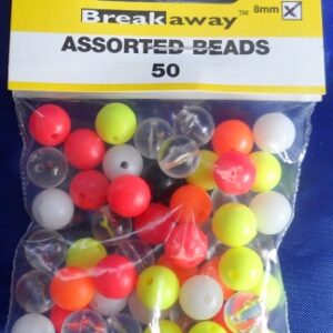8mm beads x 50