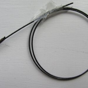 Black nylon coated stainless steel wire