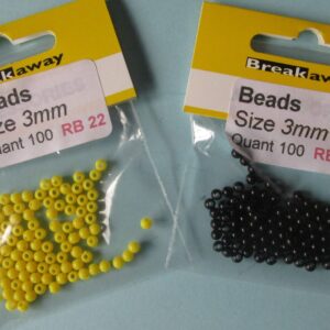 Rig Beads 3mm x 100