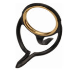 MINIMA ROD GUIDE black with gold centre