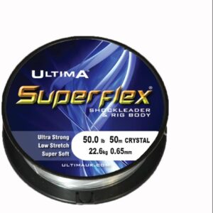 SUPERFLEX SHOCK LEADER 50M YELLOW
