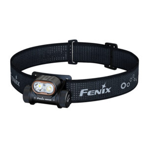 Fenix HM55R rechargeable head torch – compact, powerful light ideal for night fishing and outdoor use from Breakaway Tackle UK
